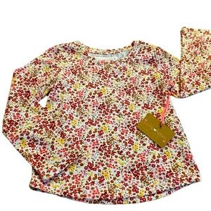 Young Hearts Floral Tee Size 5